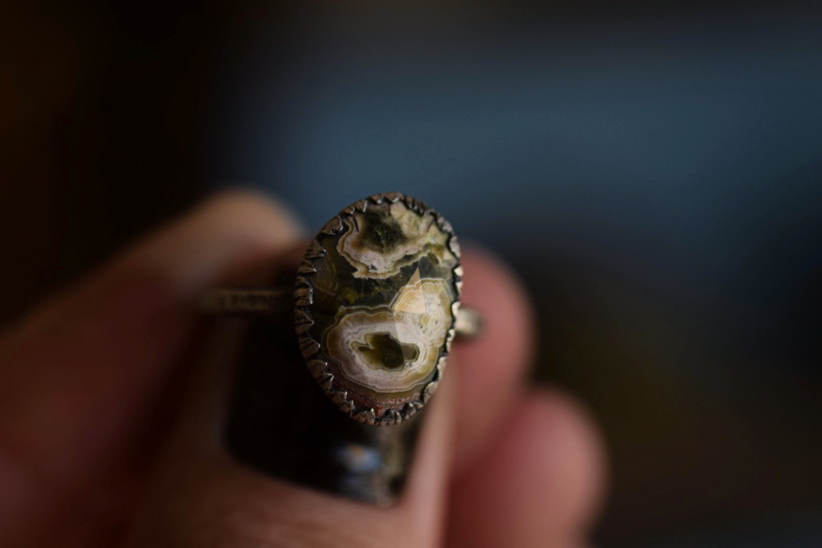 Ocean Jasper Custom Ring