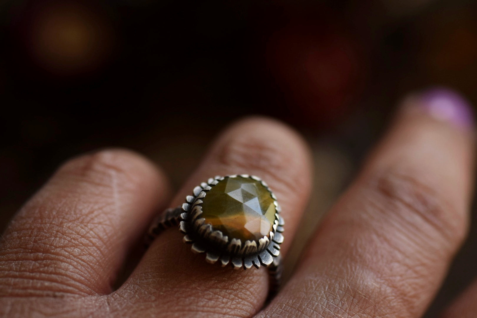 Ocean Jasper Ring -