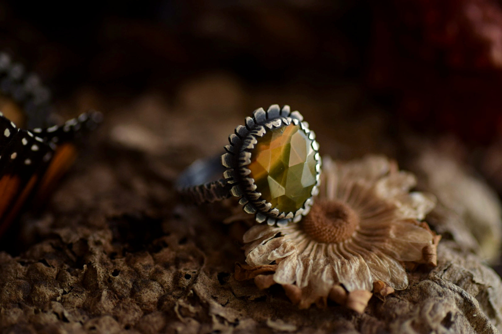 Ocean Jasper Ring -