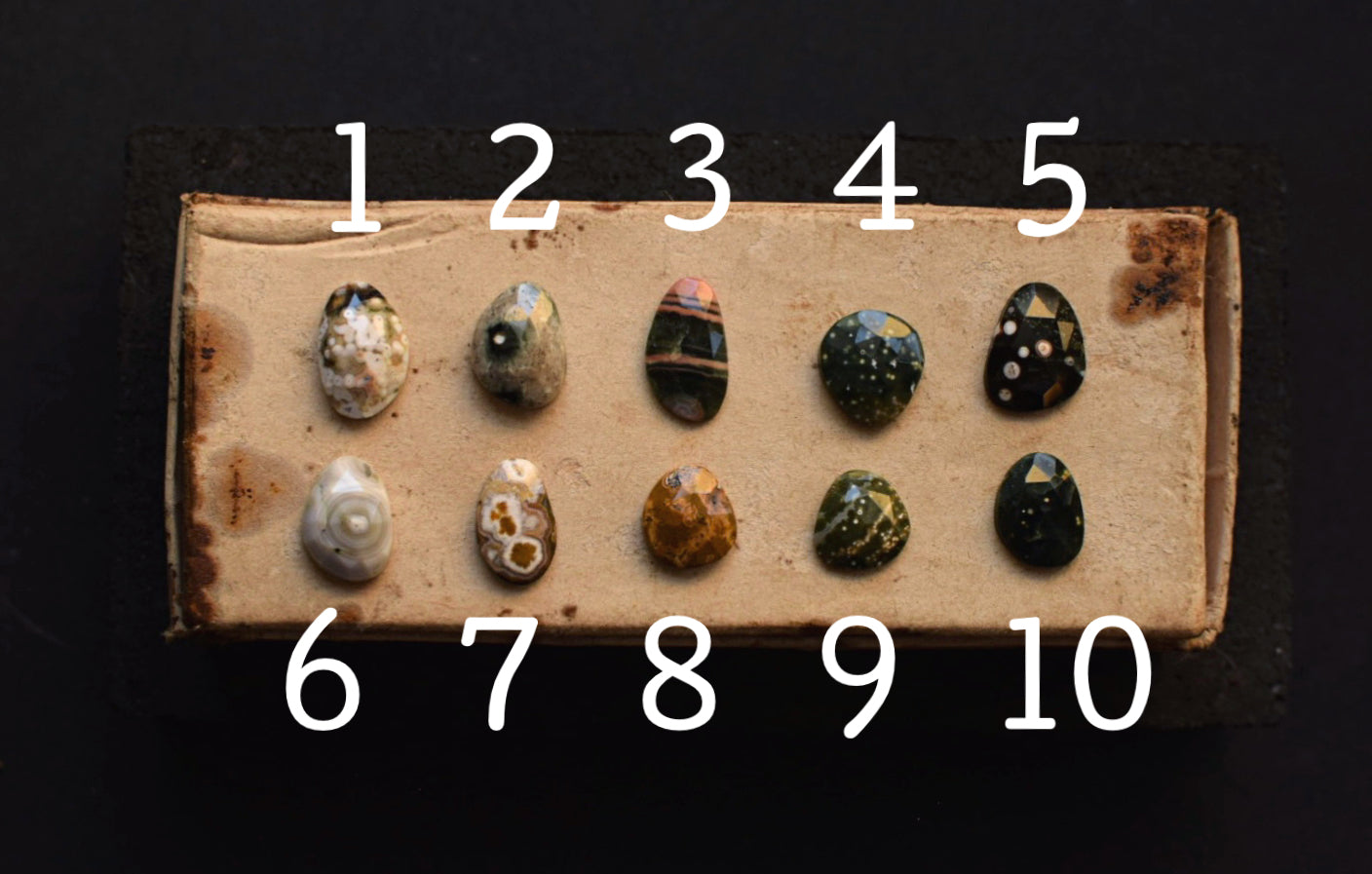 Ocean Jasper Custom Ring