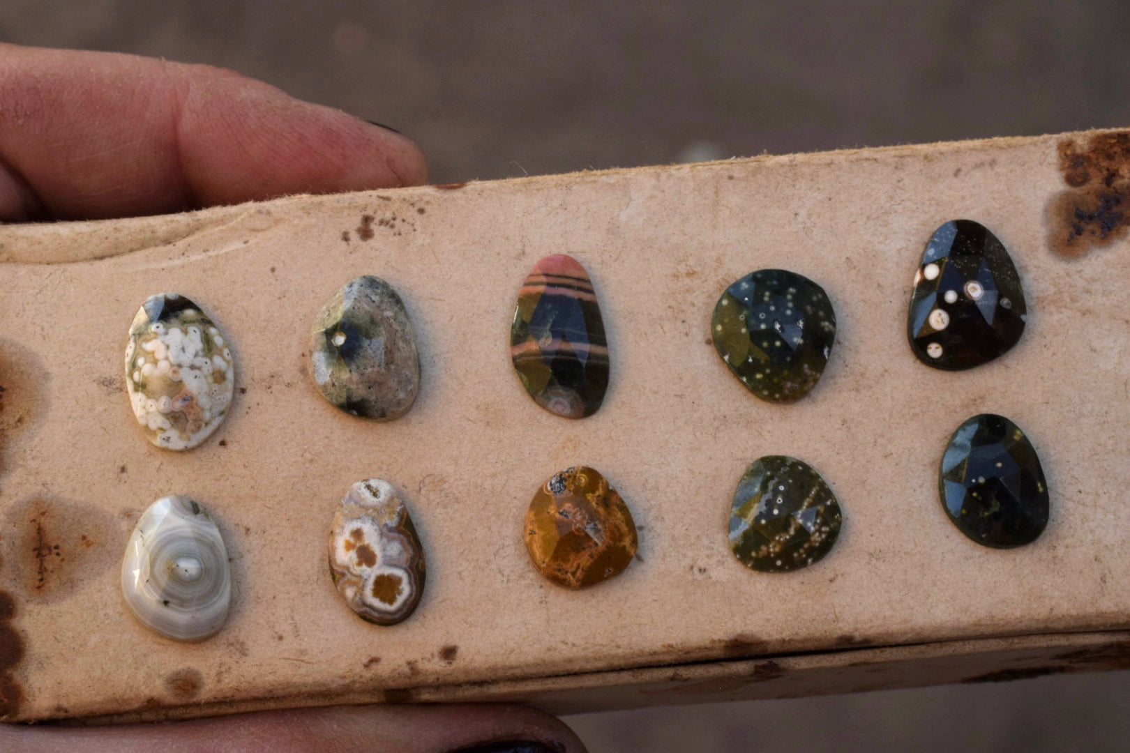 Ocean Jasper Custom Ring