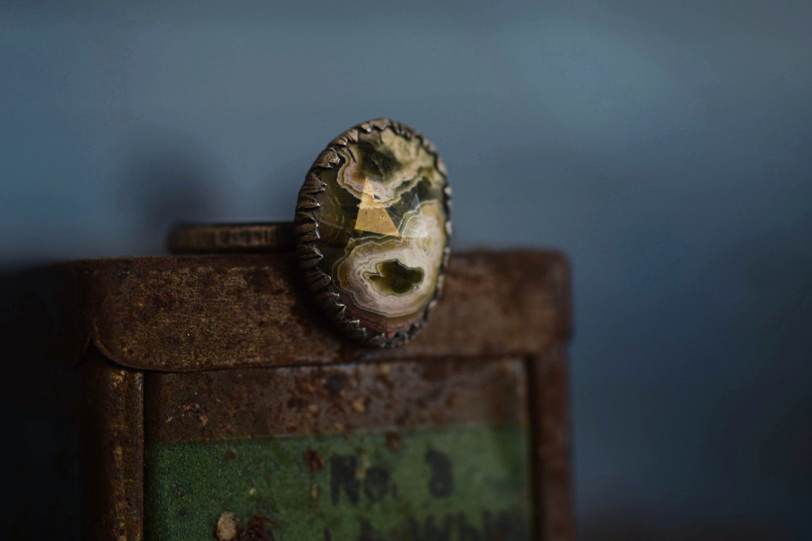 Ocean Jasper Custom Ring