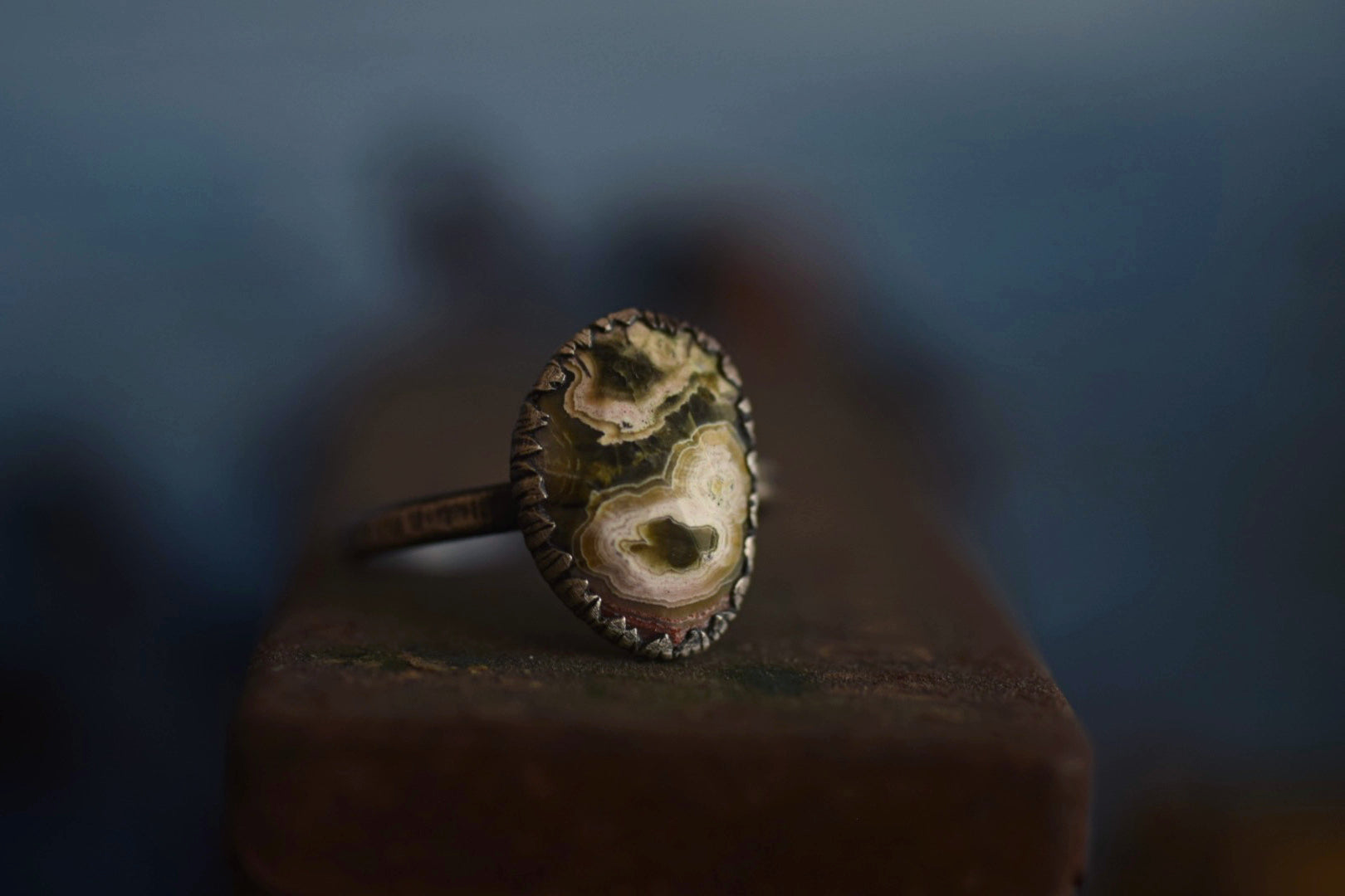 Ocean Jasper Custom Ring