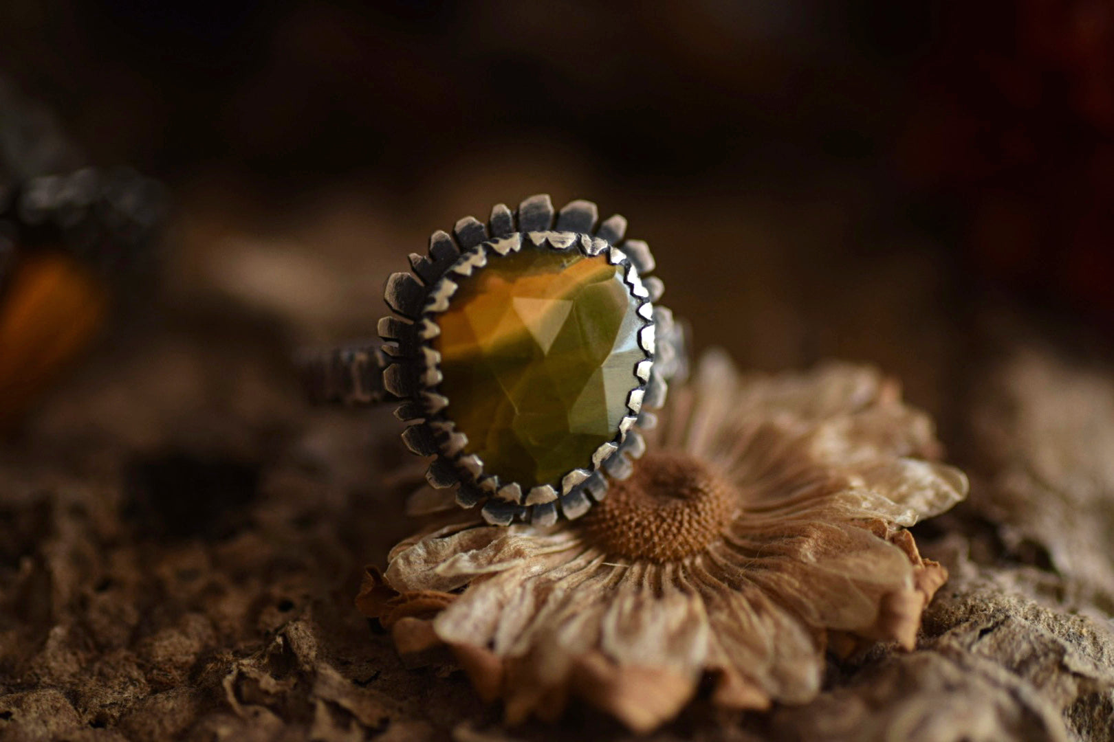 Ocean Jasper Ring -
