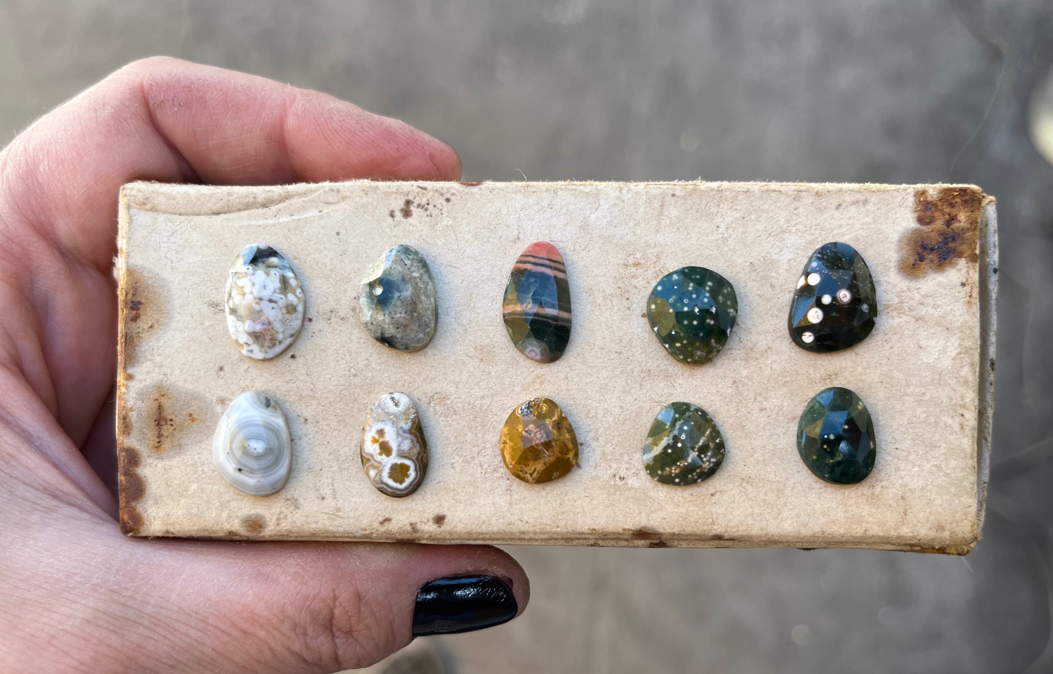 Ocean Jasper Custom Ring