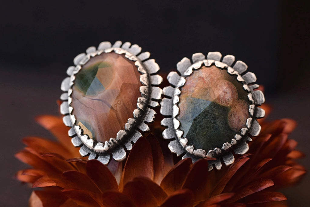 Ocean Jasper Earrings