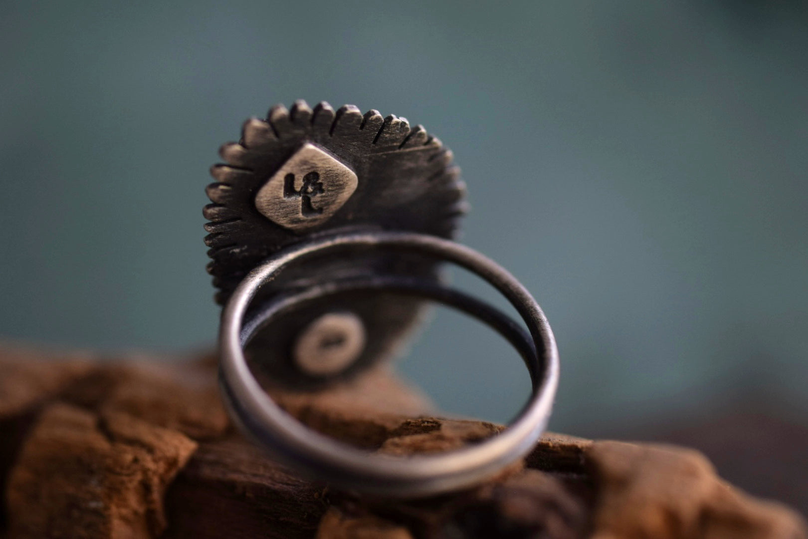 Imperial Jasper Petal Ring