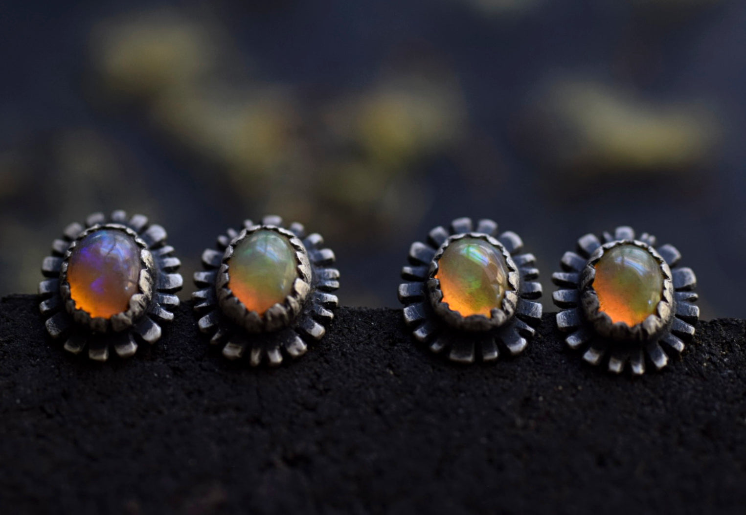 Welo Opal Stud Earrings
