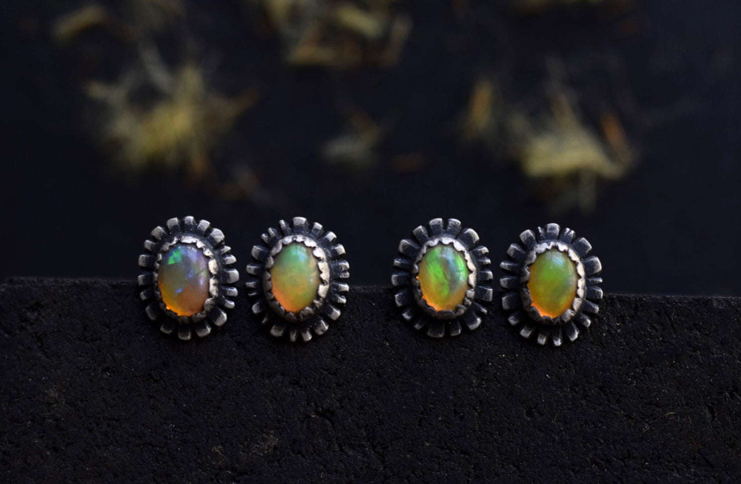 Welo Opal Stud Earrings