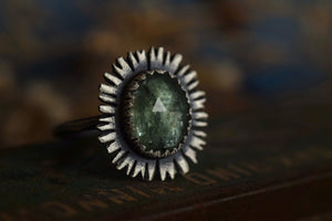 Mint Green Kyanite Ring