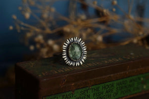 Mint Green Kyanite Ring
