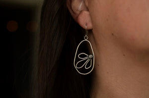 Black Eyed Susan Dangle Earrings