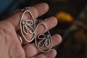 Black Eyed Susan Dangle Earrings
