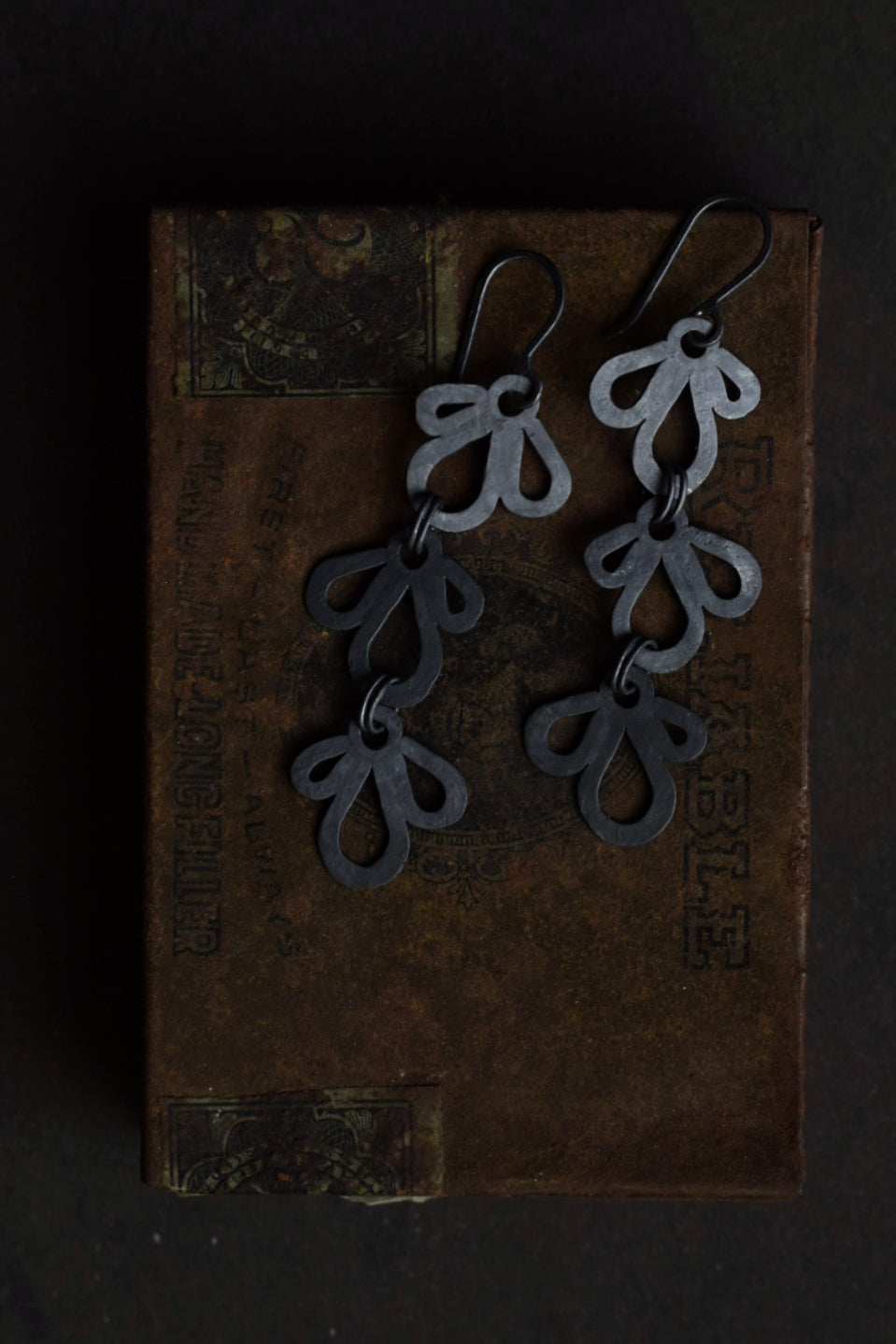 Daisy Chain Dangle Earrings - Made to Order