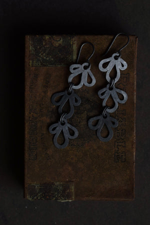 Daisy Chain Dangle Earrings - Made to Order