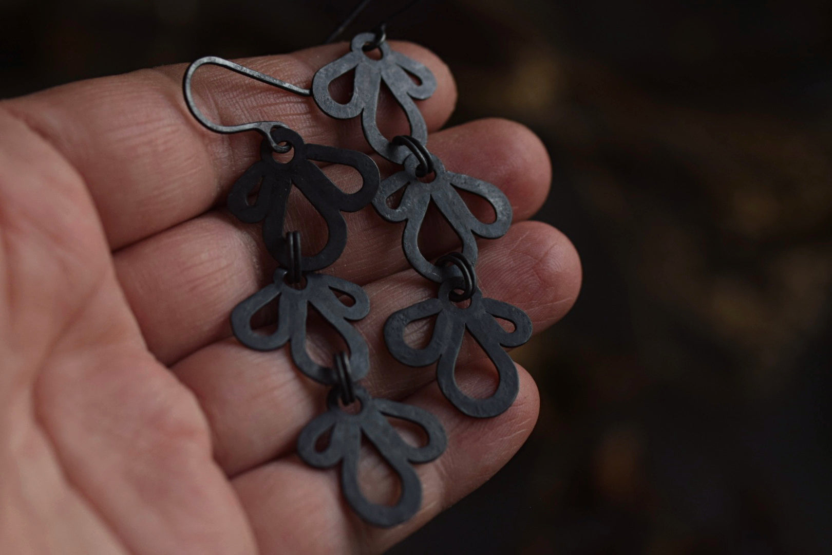 Daisy Chain Dangle Earrings