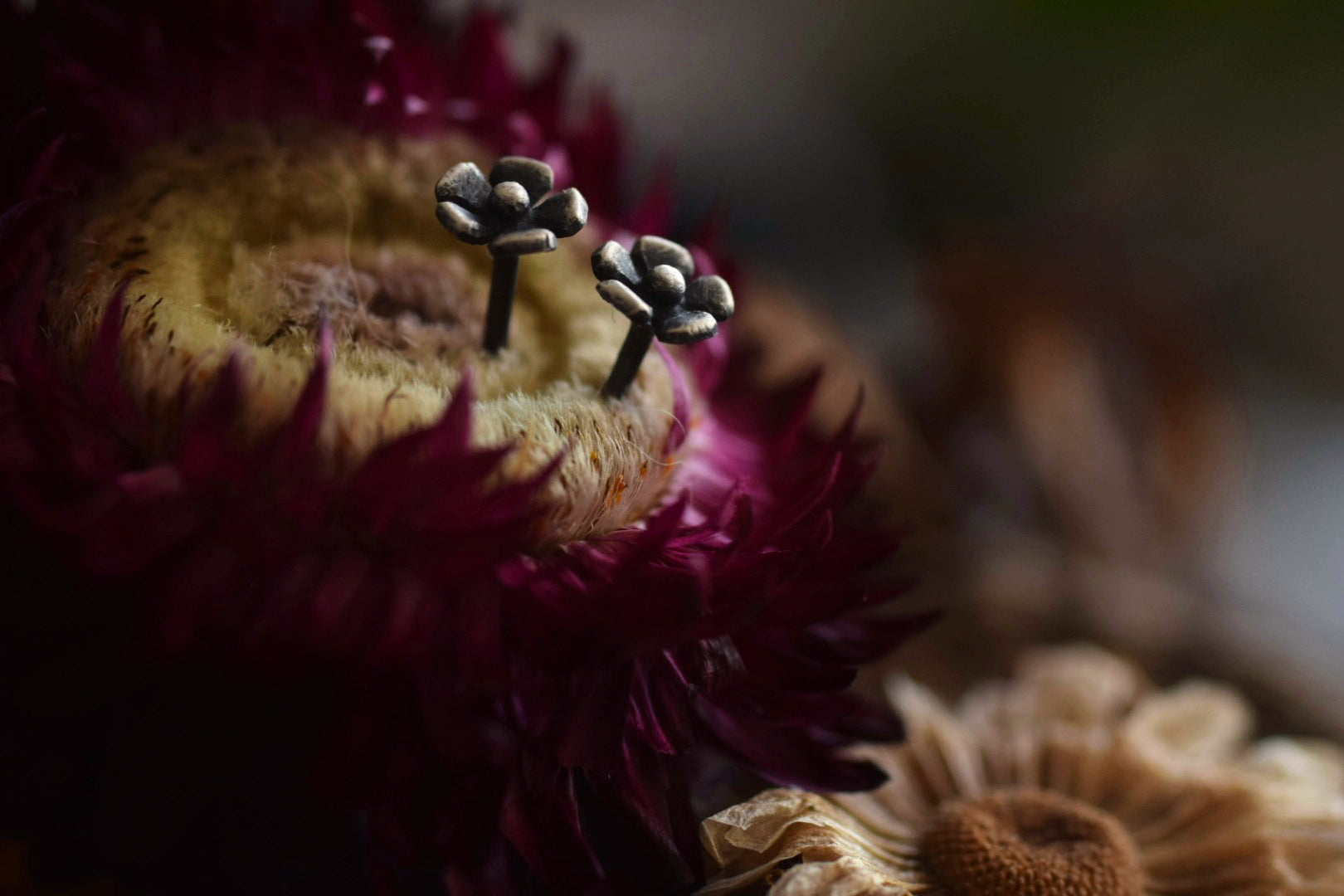 Teeny Flower Studs