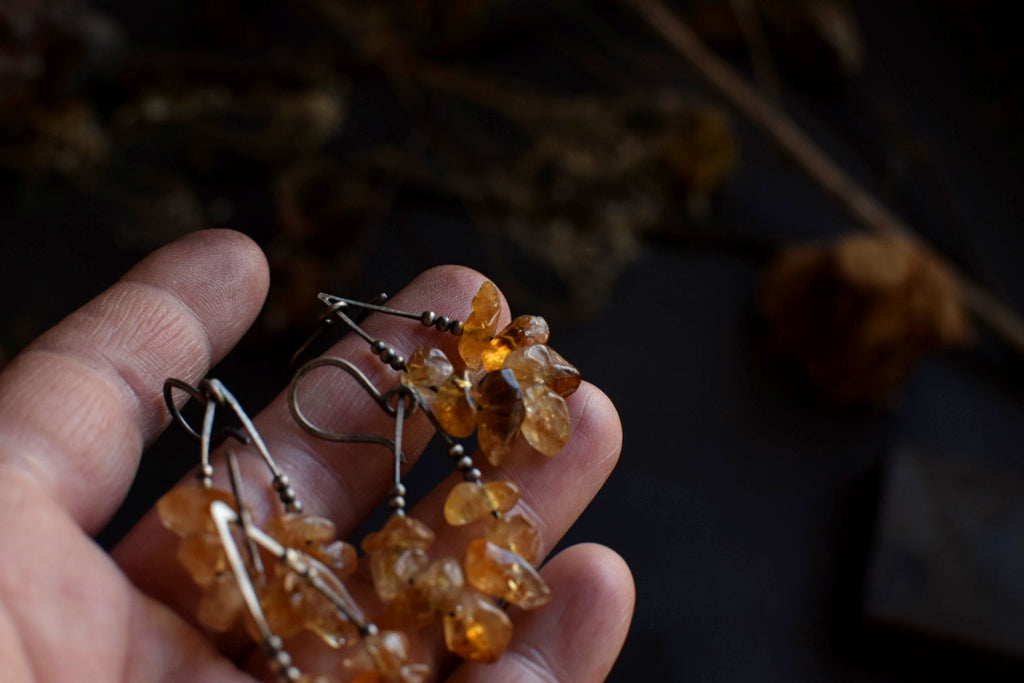 Citrine Drop Earrings