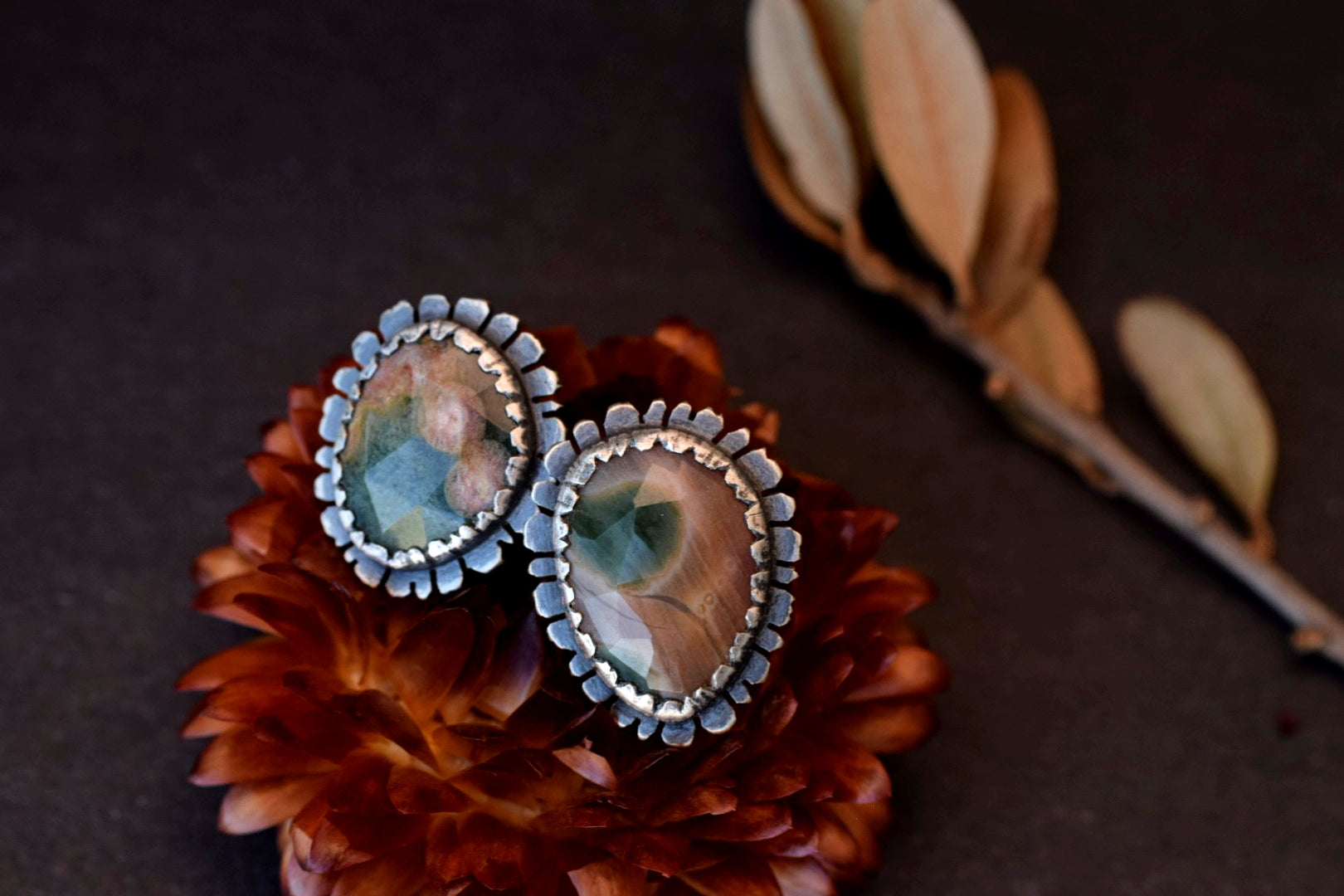 Ocean Jasper Earrings