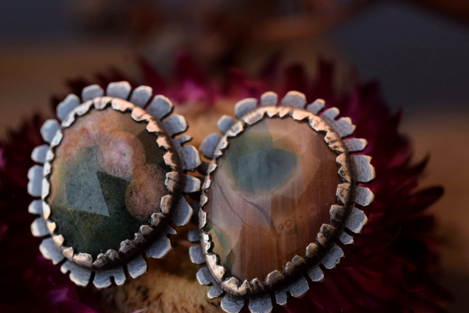 Ocean Jasper Earrings