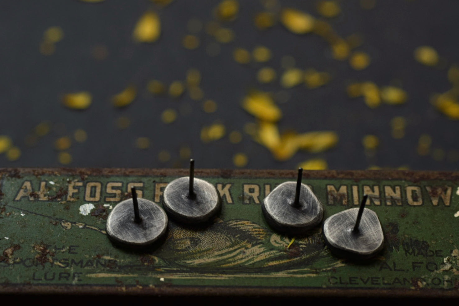 Melted Button Studs