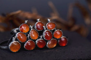 Pumpkin Stacking Rings