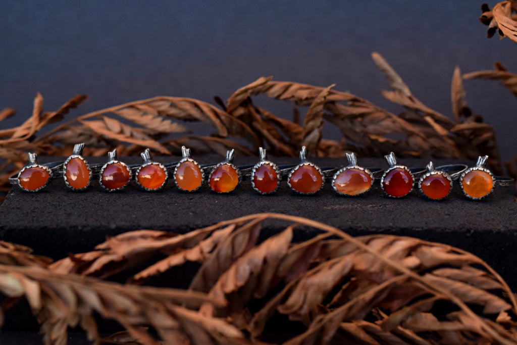 Pumpkin Stacking Rings