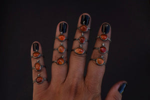 Pumpkin Stacking Rings