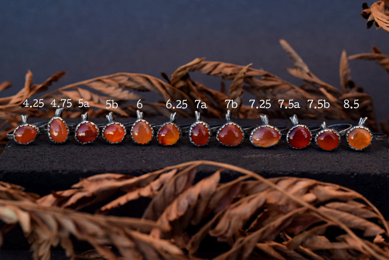 Pumpkin Stacking Rings