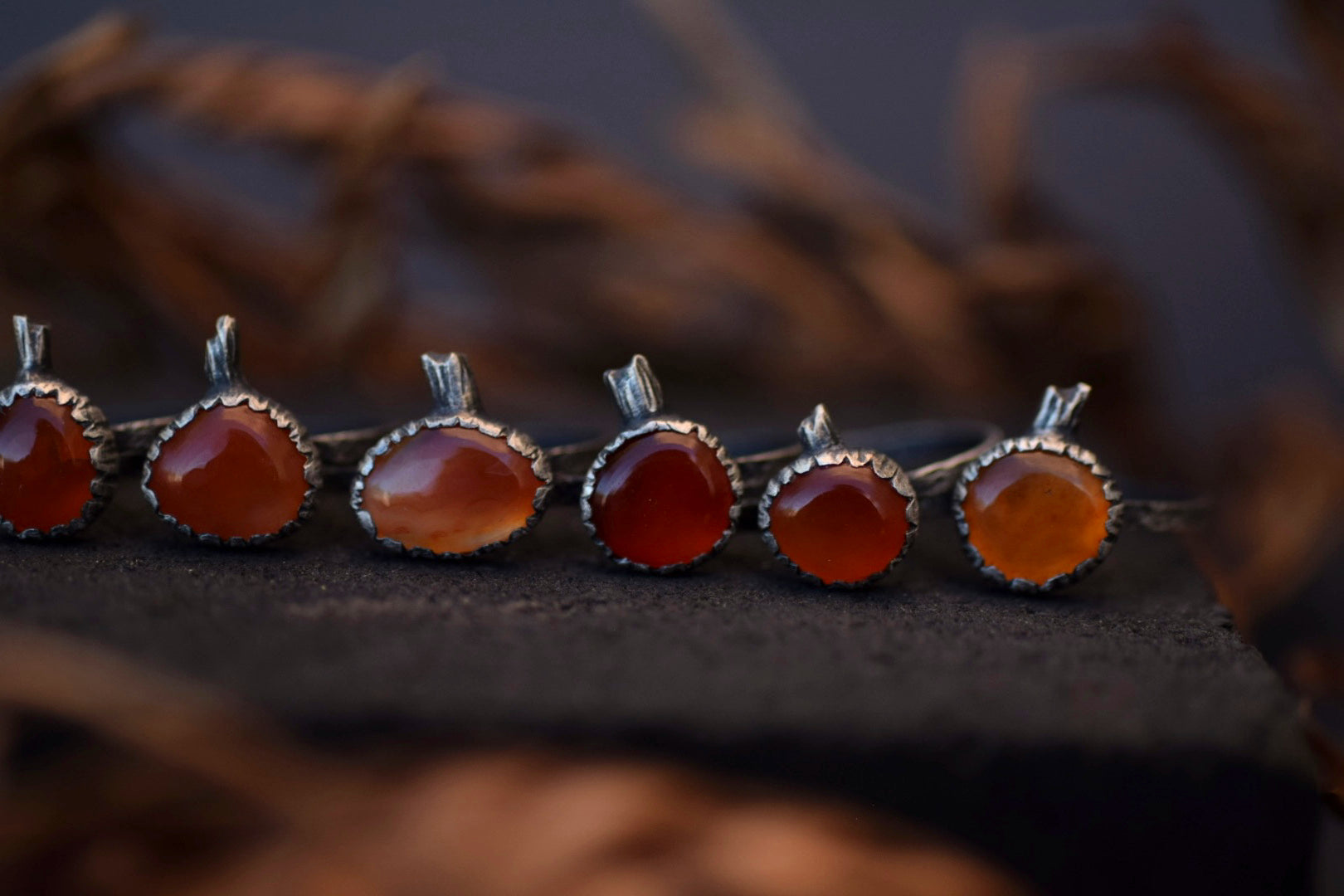 Pumpkin Stacking Rings