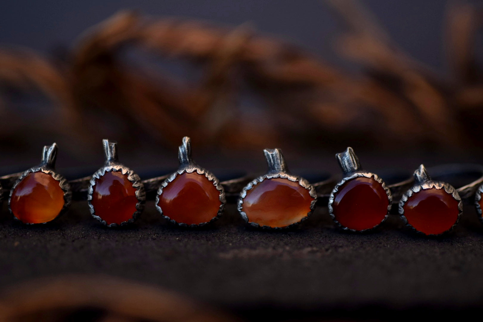 Pumpkin Stacking Rings