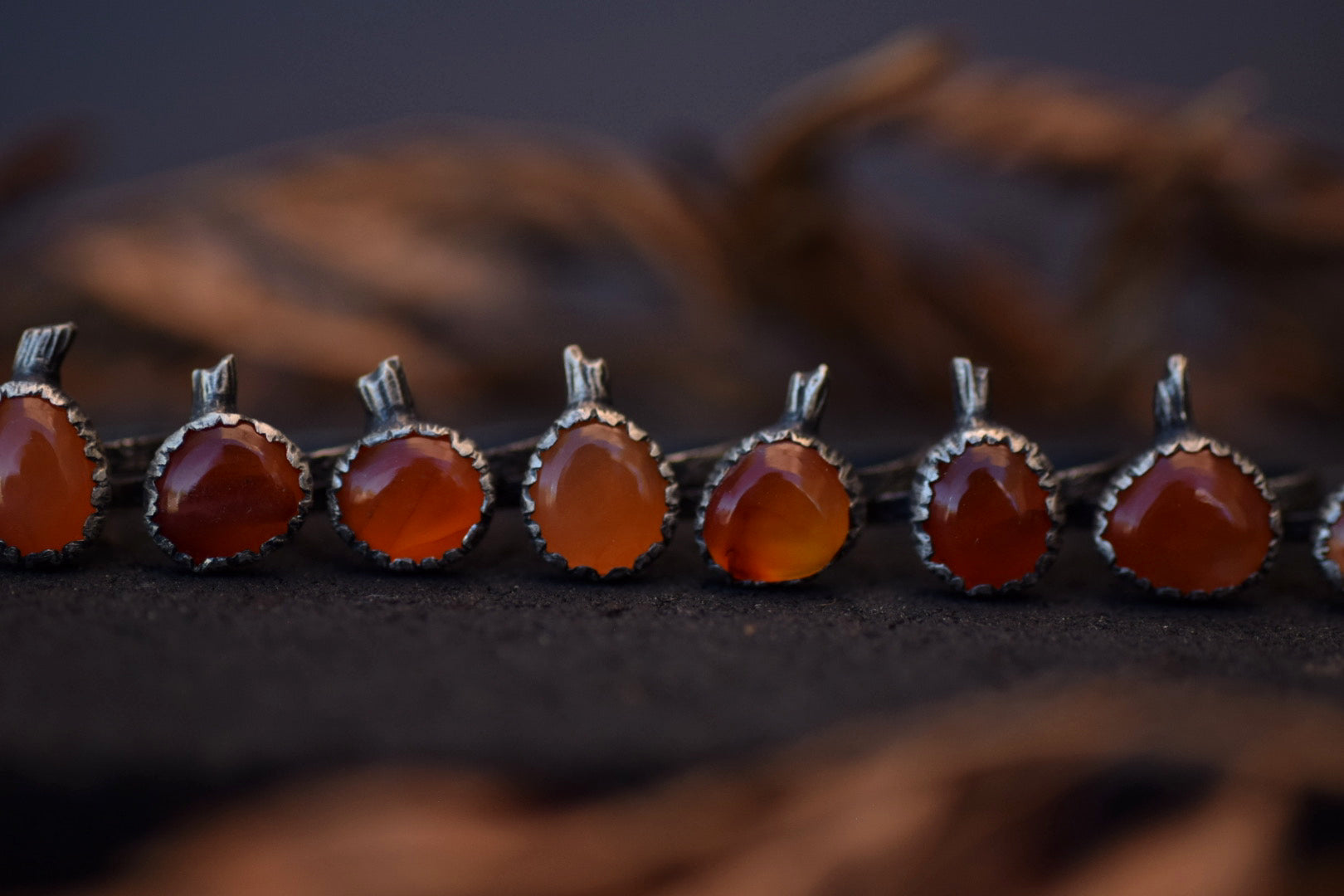 Pumpkin Stacking Rings