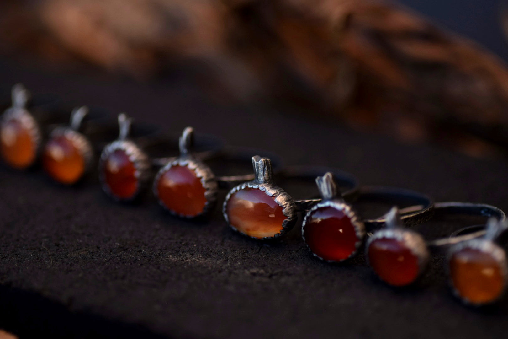 Pumpkin Stacking Rings