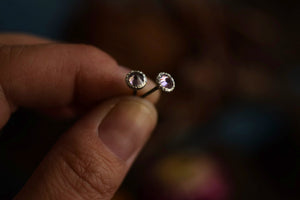 Cubic Zirconia Studs - Two Color Options