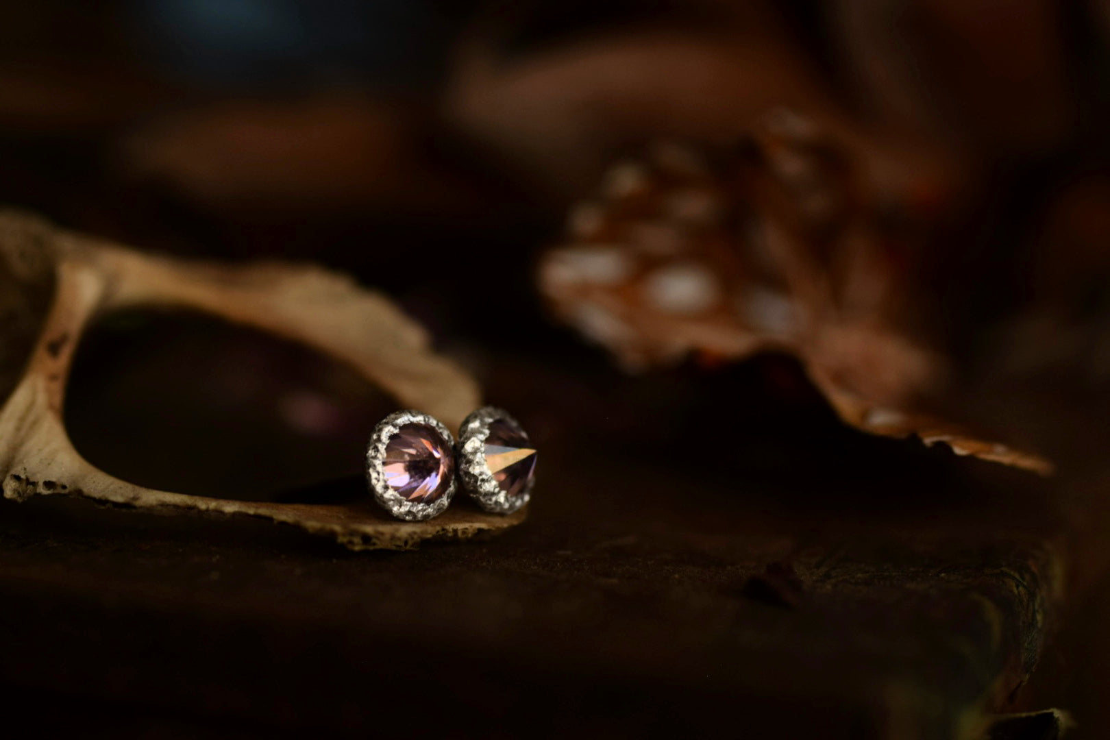 Cubic Zirconia Studs - Two Color Options