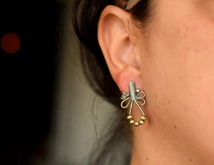 Floral Collage - Beaded Earrings