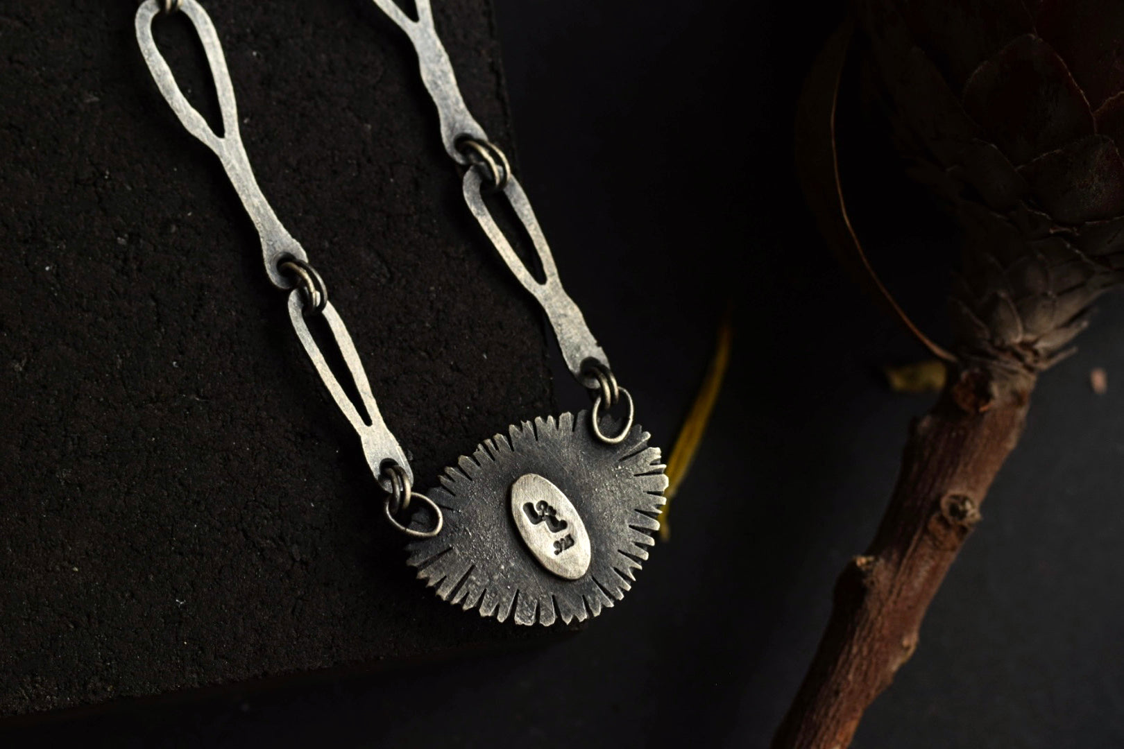 Breakthrough - Ocean Jasper & Sterling Silver Statement Necklace