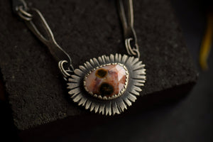 Breakthrough - Ocean Jasper & Sterling Silver Statement Necklace