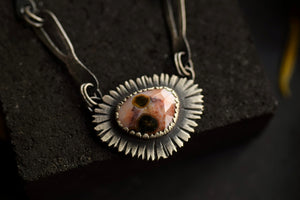 Breakthrough - Ocean Jasper & Sterling Silver Statement Necklace