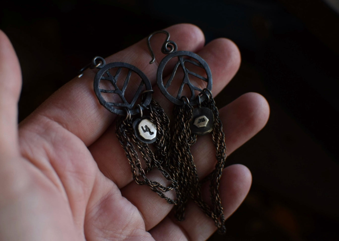 Branches & Bronze Dangles