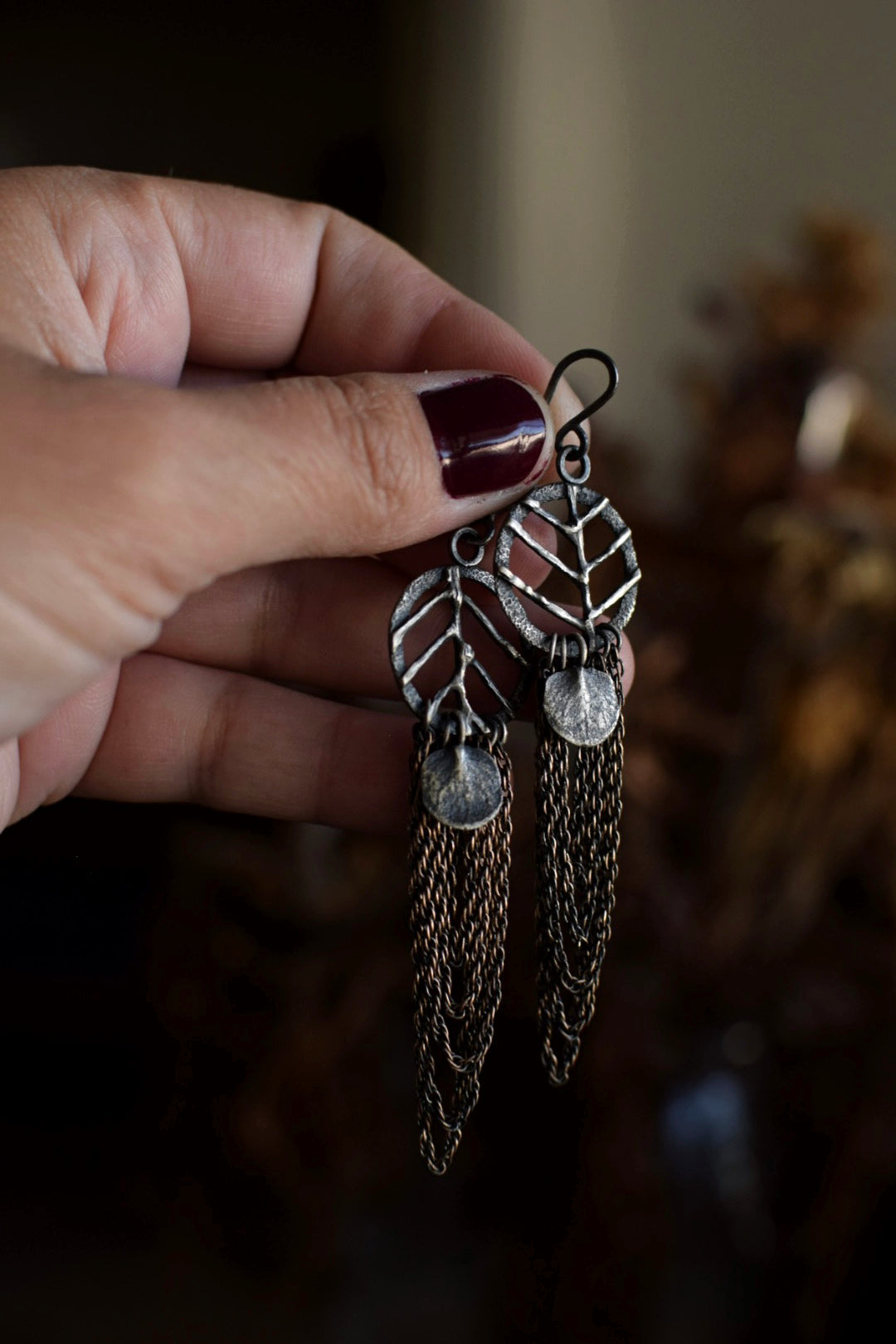 Branches & Bronze Dangles