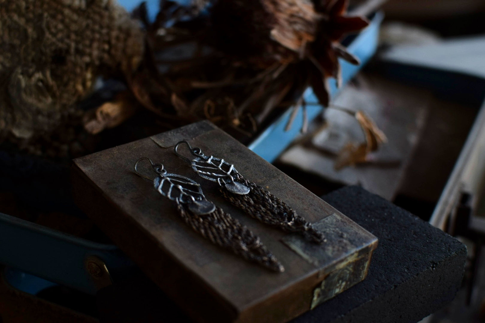 Branches & Bronze Dangles