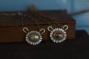 Bicolored Tourmaline Everyday Necklace