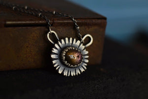 Bicolored Tourmaline Everyday Necklace