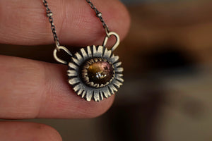 Bicolored Tourmaline Everyday Necklace