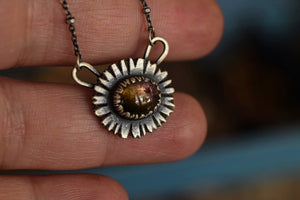 Bicolored Tourmaline Everyday Necklace