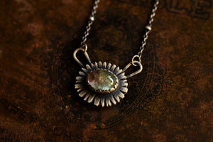 Bicolored Tourmaline Everyday Necklace