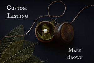 Custom Listing for Mary Brown