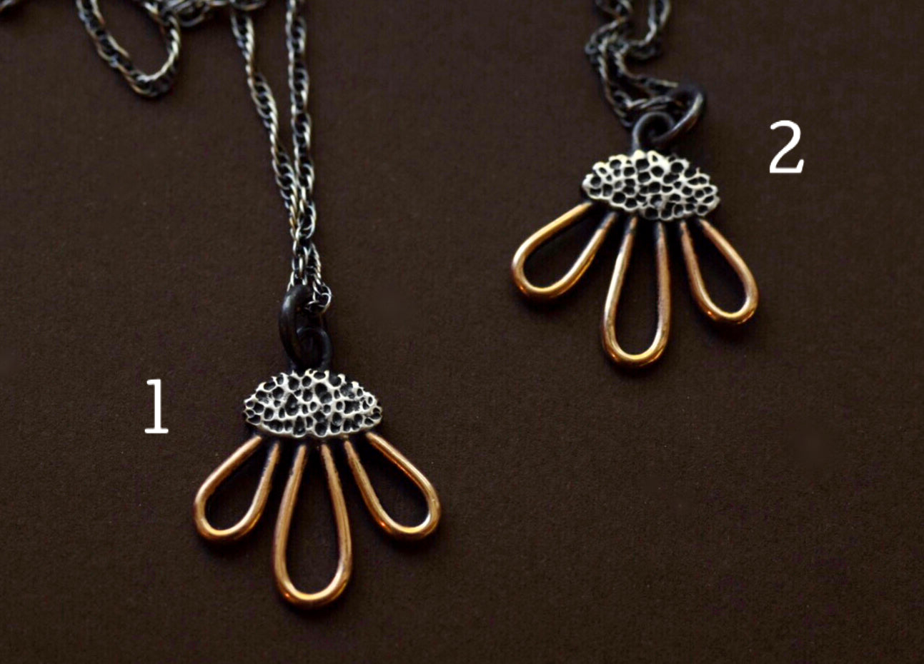 Black-Eyed Susan Necklace