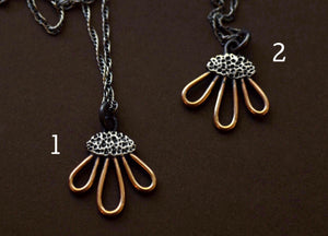 Black-Eyed Susan Necklace